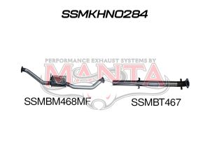 VP VR VS Statesman V8 IRS 3in Catback Tailpipe