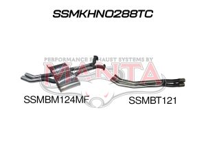 Holden VP VR VS Statesman V8 2.5in Catback Tailpipe