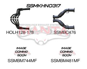 Holden WM Statesman Caprice 3in With 1 7/8 in Extractors Muffler/Muffler
