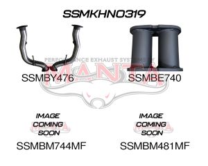 Holden WM Statesman Caprice 3in Catback Muffler/Muffler