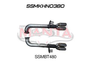 Holden Commodore VE Maloo / SS, VF SS Ute 3in Dual Tail Pipes Axle Back Kit