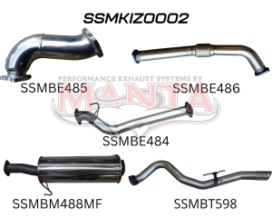 DMAX 3.0L 08 - 10 LWB Without Cat