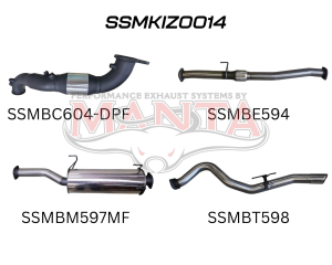 Isuzu D-Max Jan 2017 - 2020 3.0L TURBO BACK WITH CAT