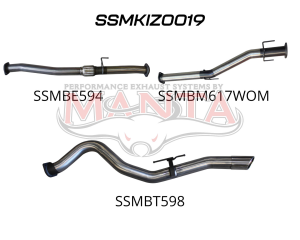 Isuzu D-Max 2020 ON 3.0L DPF BACK