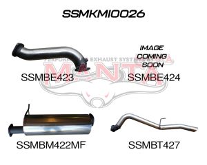 Triton MN Auto 4X4 2.5L CRD Without Cat, Muffler