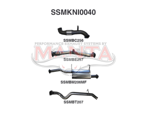 Nissan Patrol GU ZD30 Wagon With Cat & Muffler