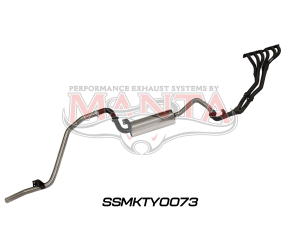Toyota Landcruiser FZJ80 4.5L Extractors & 2.5in Full System