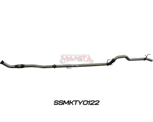 Toyota Landcruiser Hilux GUN126R 2.8L D4D 3in DPF Back