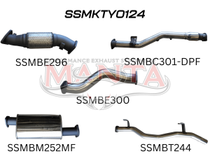 Toyota Landcruiser VDJ79 V8 Ute 3in With Cat & Muffler DPF