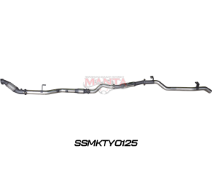 Toyota Landcruiser VDJ79 V8 Ute 3in With Cat & Hotdog DPF