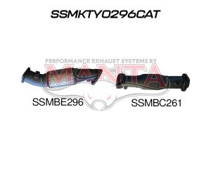 VDJ76/78/79 V8 3in WITH CAT DPF REPLACEMENT - will suit all exhaust systems including factory