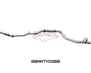 Toyota Landcruiser VDJ79 Single & Dual Cab Ute 4in Turbo Back for Superior Eng Coil Conversion witho