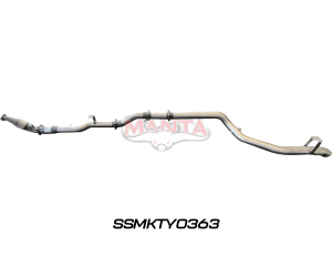 Toyota Landcruiser VDJ79 Single & Dual Cab Ute 4in Turbo Back for Superior Eng Coil Conv 300 Ext wit