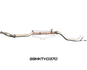 Toyota Landcruiser VDJ76 4.5L V8 (DPF) Wagon 4in Turbo Back without Cat & without Muffler