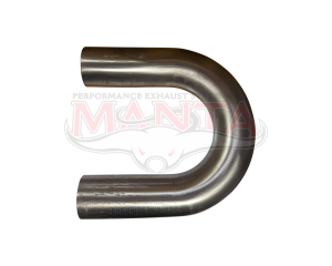 1 1/2in (38.1mm) 180deg Short Leg Precision 304g Stainless Mandrel Bend