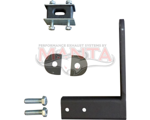 Toyota VDJ79 Dual 3in RHS Chassis Bracket Includes Rubber Hanger TYB 202 And D-shape Towbar Packers