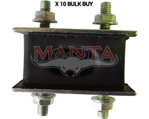 4 Bolt Toyota Vulcanised Rubber Bracket, Pack of 10
