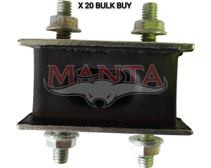 4 Bolt Toyota Vulcanised Rubber Bracket, Pack of 20
