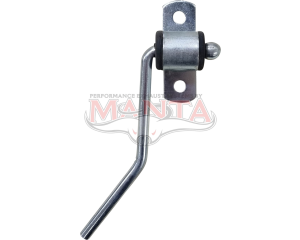 2 Bolt Holes, 10mm Rod, Universal Heavy Duty Swivel Rubber Hanger, UNB022