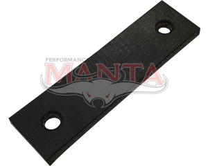 Universal Rubber Strap, 80mm Bolt Hole Centres, 120mm Overall Length