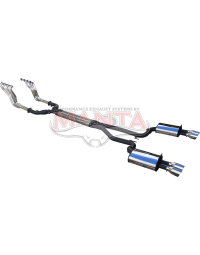 DPE Holden Commodore VE VF V8 Sedan & Wagon dual 3in full system, coated 1 3/4in headers, 3.5in tips